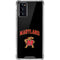 University of Maryland Collegiate Text Galaxy Note20 5G Clear Case
