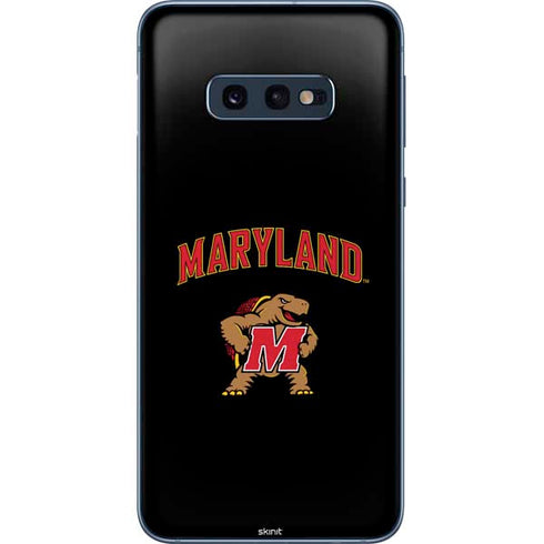 University of Maryland Collegiate Text Galaxy S10e Skin
