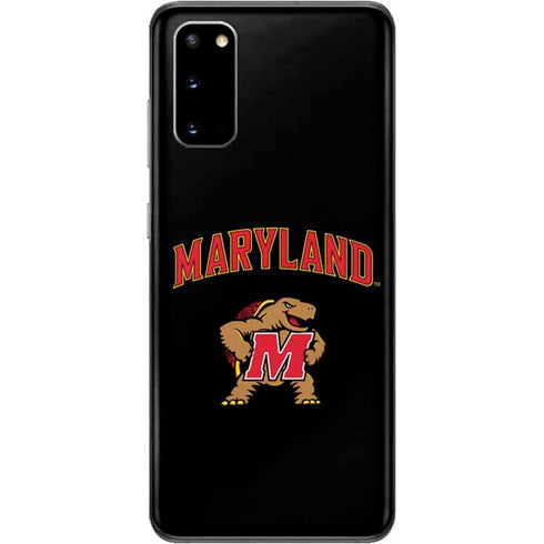University of Maryland Collegiate Text Galaxy S20 Skin