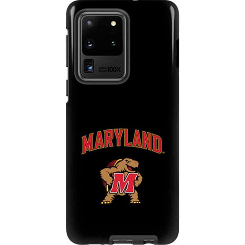 University of Maryland Collegiate Text Galaxy S20 Ultra 5G Pro Case