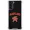 University of Maryland Collegiate Text Galaxy S21 5G Clear Case