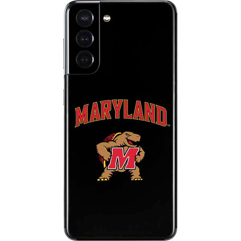 University of Maryland Collegiate Text Galaxy S21 5G Skin