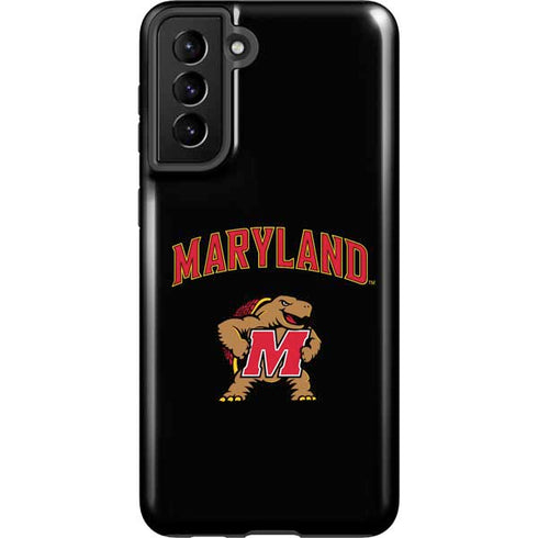 University of Maryland Collegiate Text Galaxy S21 Plus 5G Pro Case