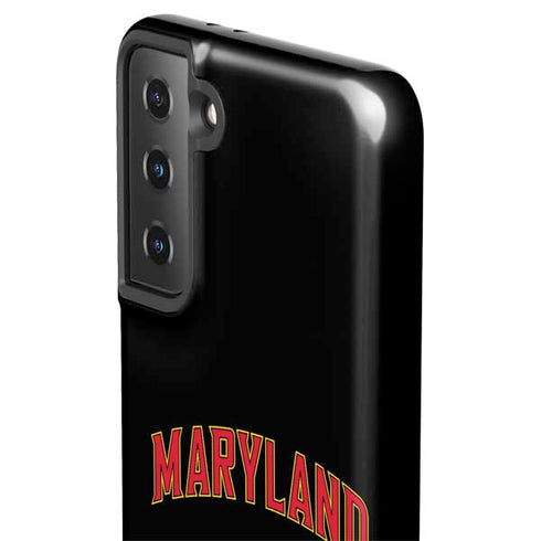 University of Maryland Collegiate Text Galaxy S21 Plus 5G Pro Case