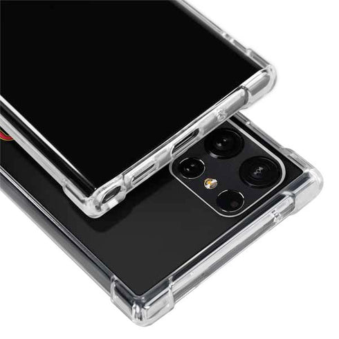 University of Maryland Collegiate Text Galaxy S22 Ultra Clear Case