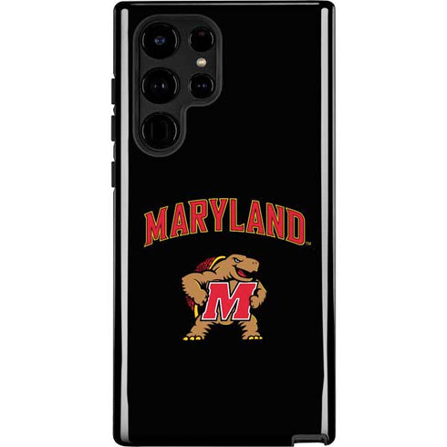 University of Maryland Collegiate Text Galaxy S22 Ultra Pro Case