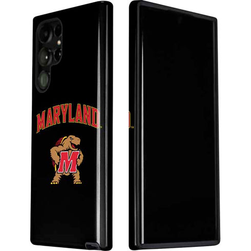 University of Maryland Collegiate Text Galaxy S22 Ultra Pro Case