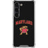 University of Maryland Collegiate Text Galaxy S23 Clear Case