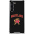 University of Maryland Collegiate Text Galaxy S23 Plus Clear Case
