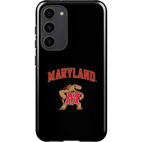 University of Maryland Collegiate Text Galaxy S23 Plus Pro Case