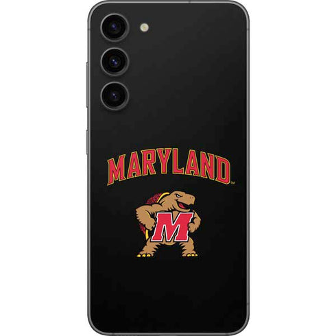University of Maryland Collegiate Text Galaxy S23 Plus Skin