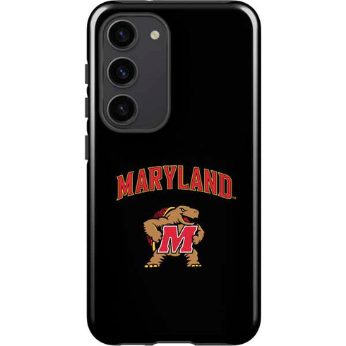 University of Maryland Collegiate Text Galaxy S23 Pro Case