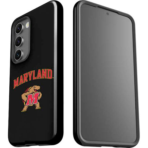 University of Maryland Collegiate Text Galaxy S23 Pro Case