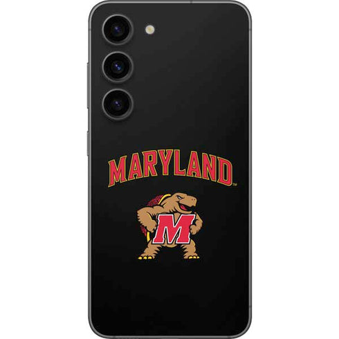 University of Maryland Collegiate Text Galaxy S23 Skin