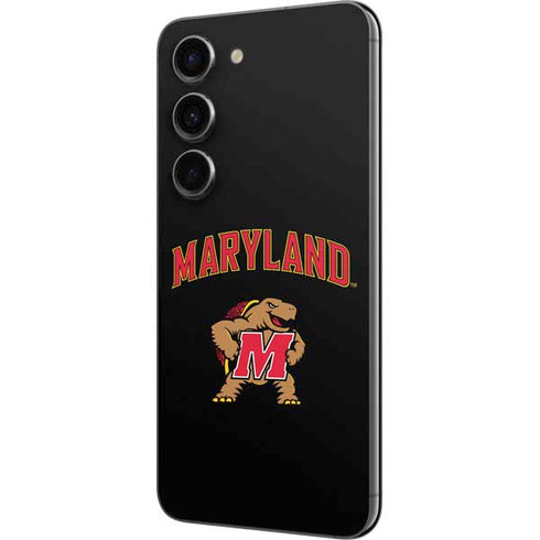 University of Maryland Collegiate Text Galaxy S23 Skin