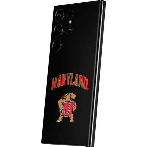 University of Maryland Collegiate Text Galaxy S23 Ultra Skin