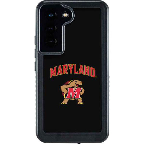 University of Maryland Collegiate Text Galaxy S23 Waterproof Case