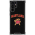 University of Maryland Collegiate Text Galaxy S24 Ultra Clear Case