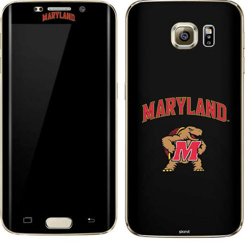 University of Maryland Collegiate Text Galaxy S7 Edge Skin