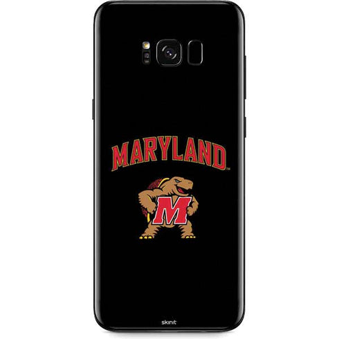 University of Maryland Collegiate Text Galaxy S8 Plus Skin