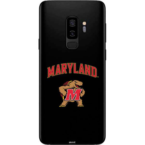 University of Maryland Collegiate Text Galaxy S9 Plus Skin