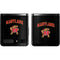 University of Maryland Collegiate Text Galaxy Z Flip Skin