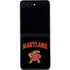 University of Maryland Collegiate Text Galaxy Z Flip5 5G Skin