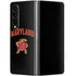 University of Maryland Collegiate Text Galaxy Z Fold4 5G Skin