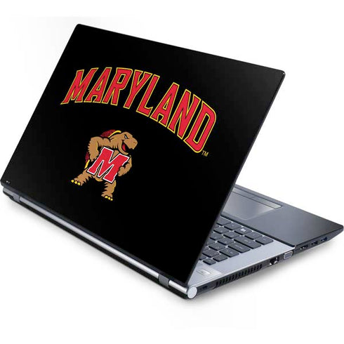 University of Maryland Collegiate Text Generic Laptop Skin