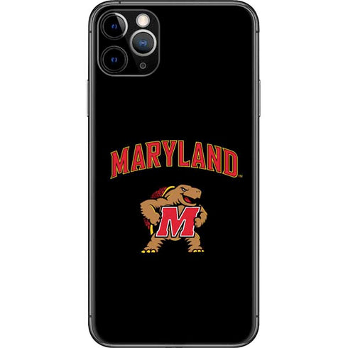 University of Maryland Collegiate Text iPhone 11 Pro Max Skin