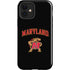 University of Maryland Collegiate Text iPhone 12 Impact Case