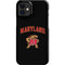 University of Maryland Collegiate Text iPhone 12 Mini Lite Case