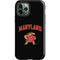 University of Maryland Collegiate Text iPhone 12 Pro Impact Case