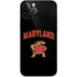 University of Maryland Collegiate Text iPhone 12 Pro Max Skin