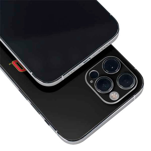 University of Maryland Collegiate Text iPhone 12 Pro Max Skin