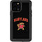 University of Maryland Collegiate Text iPhone 12 Pro Waterproof Case