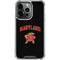 University of Maryland Collegiate Text iPhone 13 Pro Clear Case