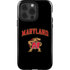 University of Maryland Collegiate Text iPhone 13 Pro Impact Case