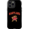 University of Maryland Collegiate Text iPhone 13 Pro Max Impact Case