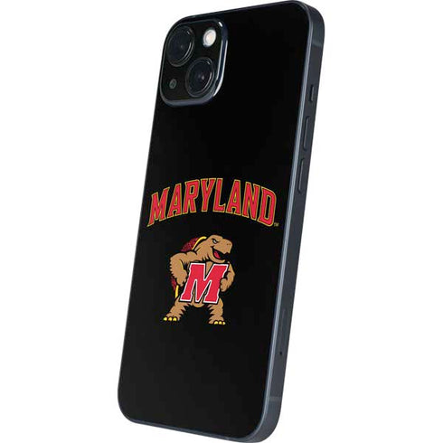 University of Maryland Collegiate Text iPhone 13 Skin