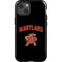 University of Maryland Collegiate Text iPhone 15 Impact Case