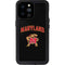 University of Maryland Collegiate Text iPhone 14 Pro Max Waterproof Case