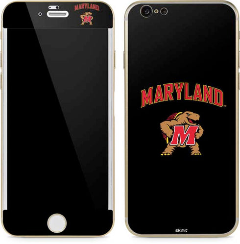 University of Maryland Collegiate Text iPhone 6/6s Skin
