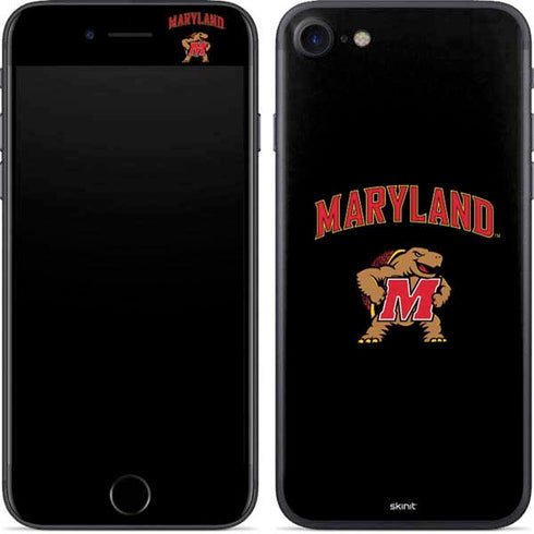 University of Maryland Collegiate Text iPhone 7 Skin