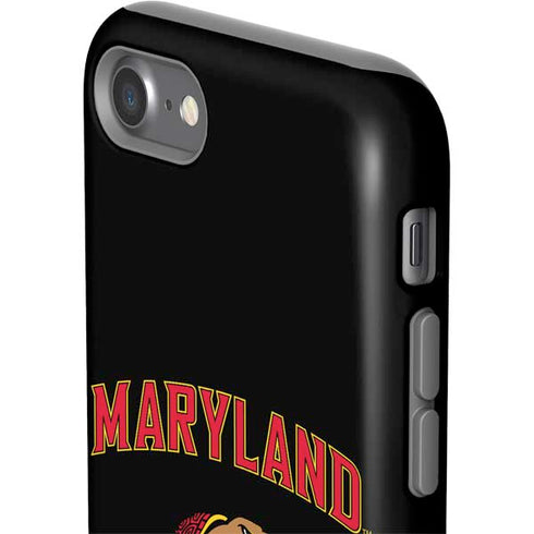 University of Maryland Collegiate Text iPhone SE (2nd & 3rd Gen) Pro Case