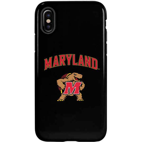 University of Maryland Collegiate Text iPhone X Pro Case