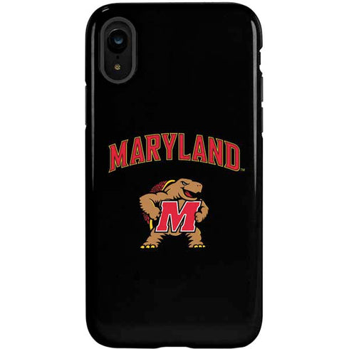 University of Maryland Collegiate Text iPhone XR Pro Case