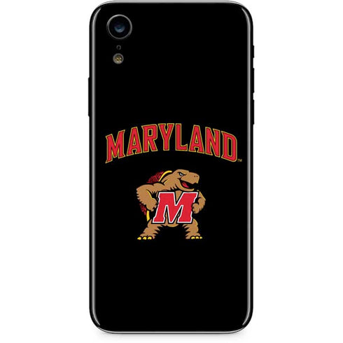 University of Maryland Collegiate Text iPhone XR Skin