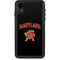 University of Maryland Collegiate Text iPhone XR Waterproof Case
