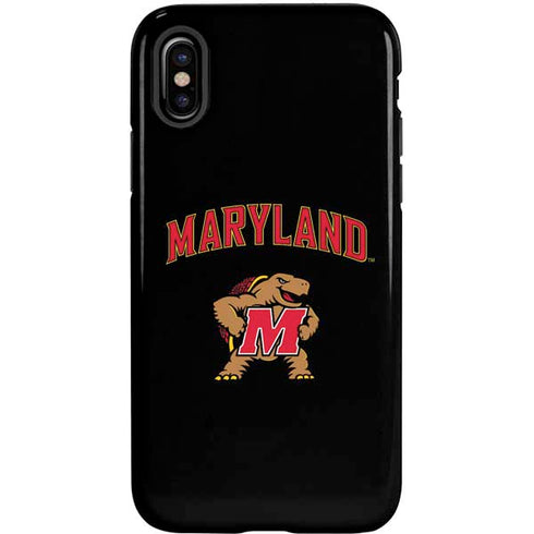 University of Maryland Collegiate Text iPhone XS Pro Case
